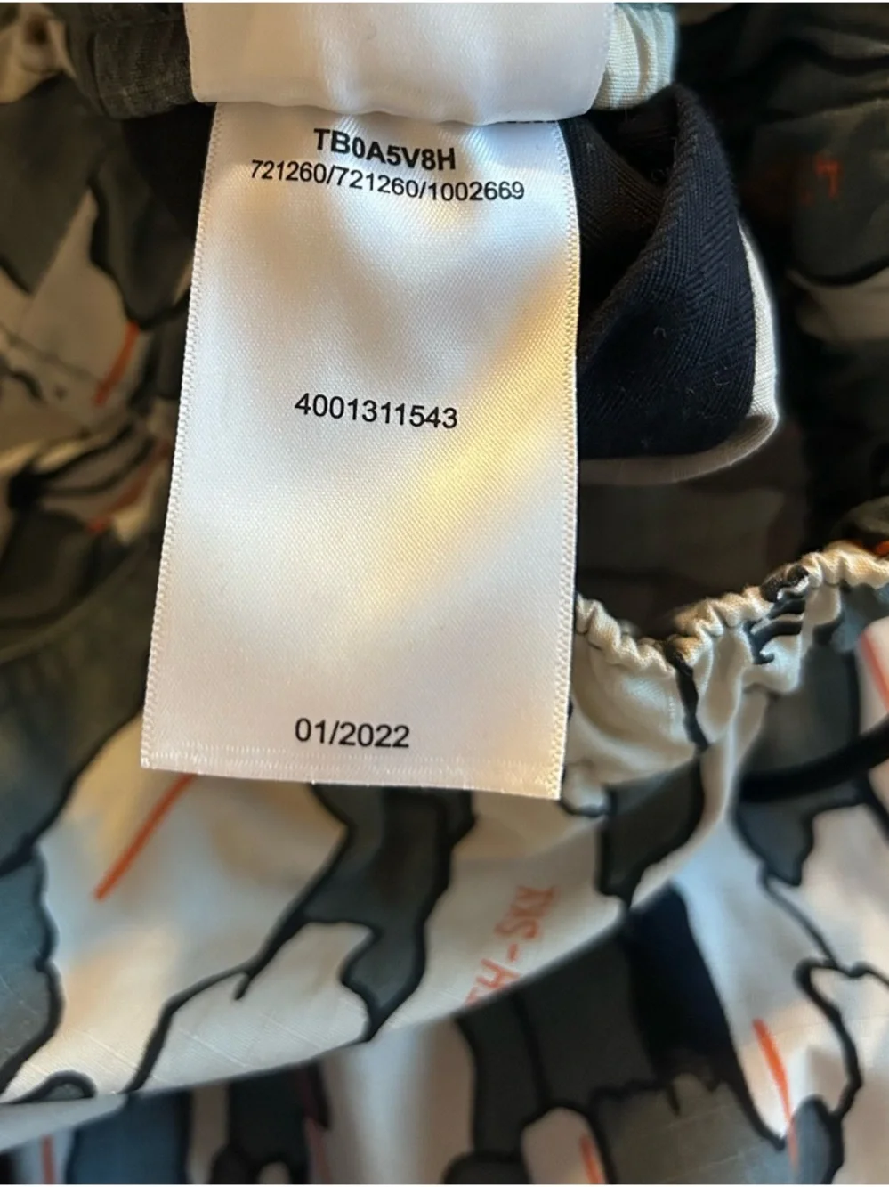 Timberland Eco Water-Resistant Camp Ripstop Jogger Pants Size Medium Camo